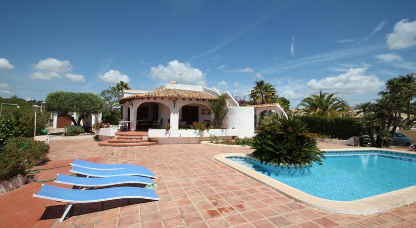 El Barraco - sea view villa with private pool in Moraira Camera foto